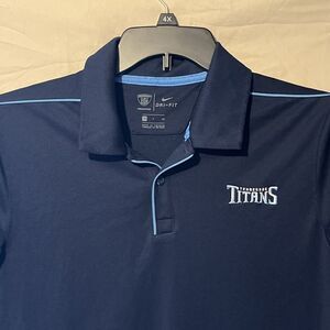 Nike Tennessee Titans Dry Fit Polo Size Small‎